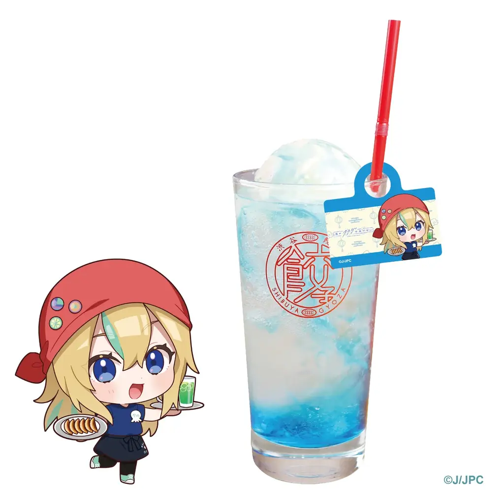 【夜のクラゲは泳げない×渋谷餃子】聖地・渋谷で“夜のコラボ”が実現！TVアニメ『ヨルクラ』の世界観を表現した限定メニューが2月2日より登場 画像 7