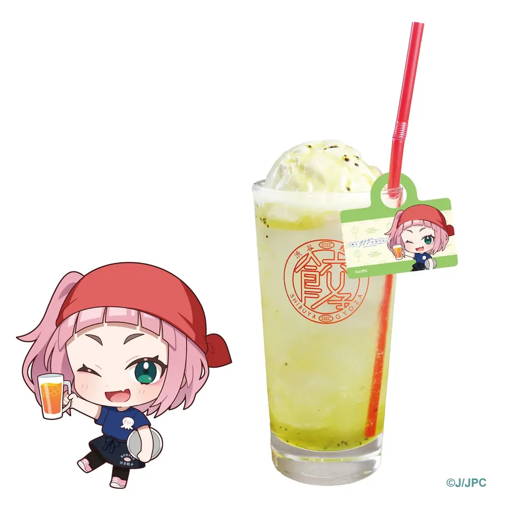 【夜のクラゲは泳げない×渋谷餃子】聖地・渋谷で“夜のコラボ”が実現！TVアニメ『ヨルクラ』の世界観を表現した限定メニューが2月2日より登場 画像 8