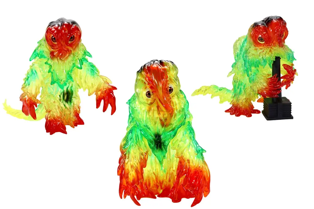 1月21日発売 ヘドラ1970年代カラー限定クリアソフビ