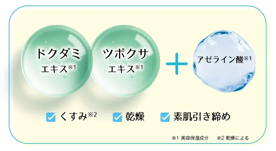 セザンヌからドクダミエキス*やアゼライン酸*配合の1枚2役つるん肌マスクが登場！2026年3月上旬より新発売 画像 4