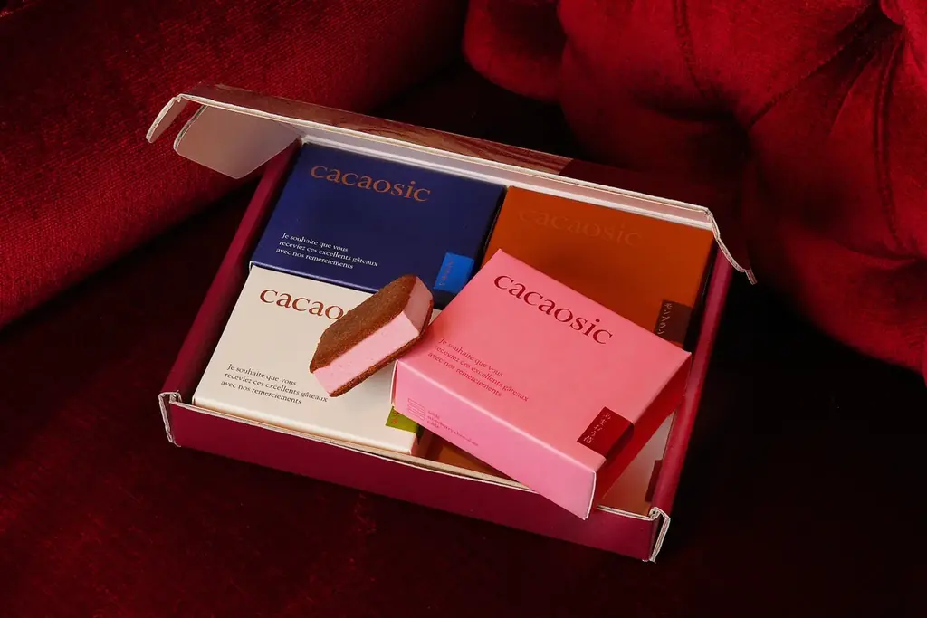 チョコレートブランド『cacaosic』から、バレンタイン限定商品『バレンタインボックス アムールロゼ/バレンタインマジック』の2種類が発売！ 画像 8