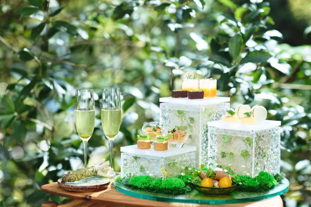 水わさび新緑アフタヌーン