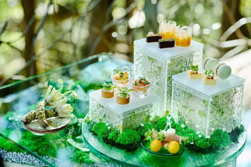 【リゾナーレ熱海】静岡が誇る「水わさび」の新たな美味しさを発見する「水わさび香る新緑のアフタヌーンティー」提供 画像 2