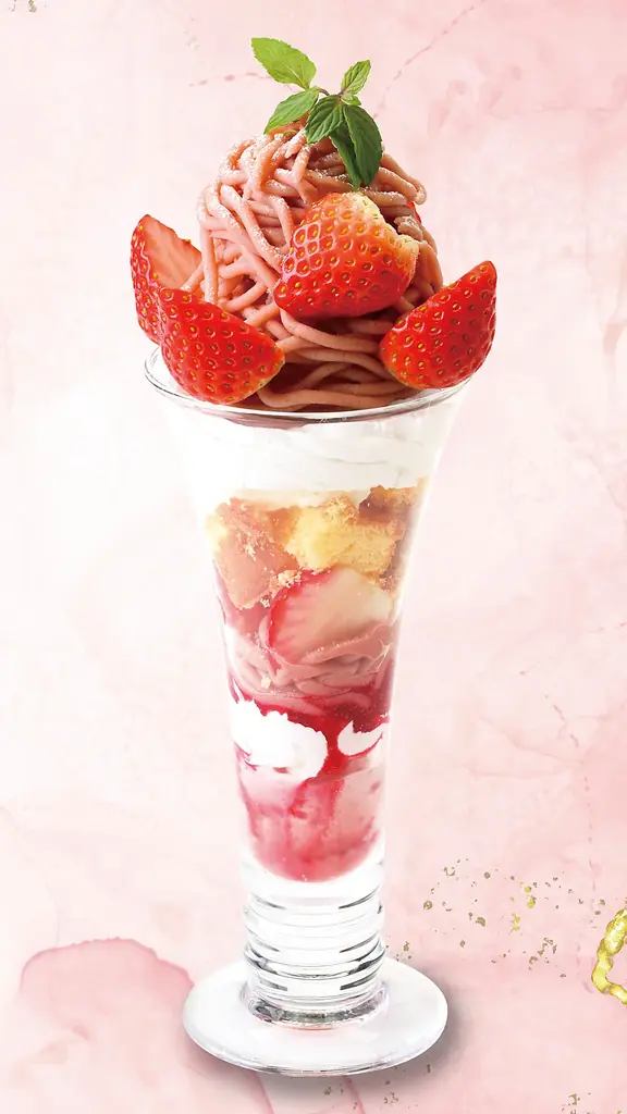 【銀座コージーコーナー】苺づくしの春パフェ＆ワッフルサンド、春野菜を楽しむパスタ2品の提供を開始 画像 3