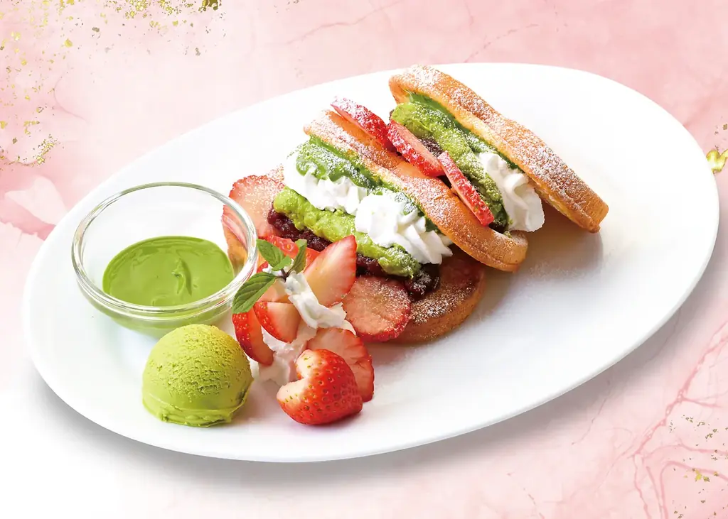 【銀座コージーコーナー】苺づくしの春パフェ＆ワッフルサンド、春野菜を楽しむパスタ2品の提供を開始 画像 4