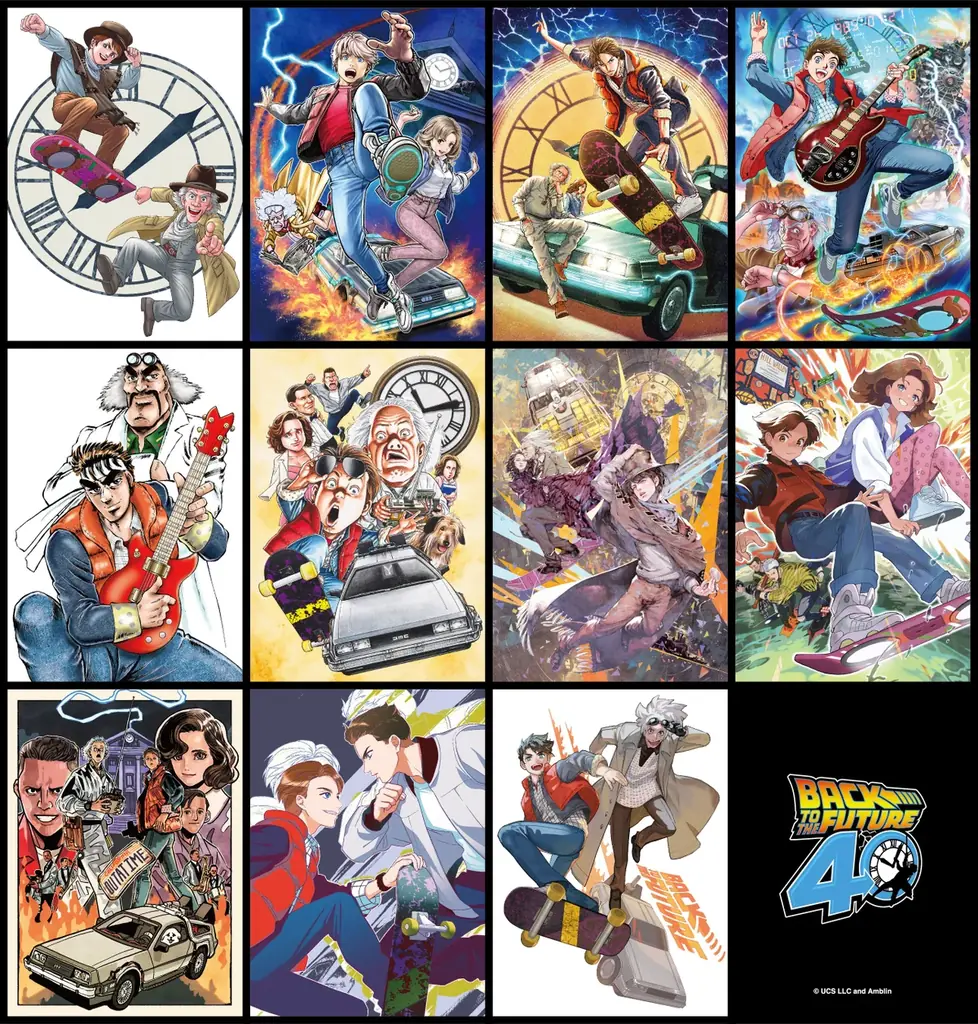 東京コミコン2025で好評を博した『バック・トゥ・ザ・フューチャー』公式ブースがPOP UP SHOPとして博多マルイで開催決定！『テニスの王子様』シリーズの許斐剛先生描き下ろしイラストが新登場！ 画像 3