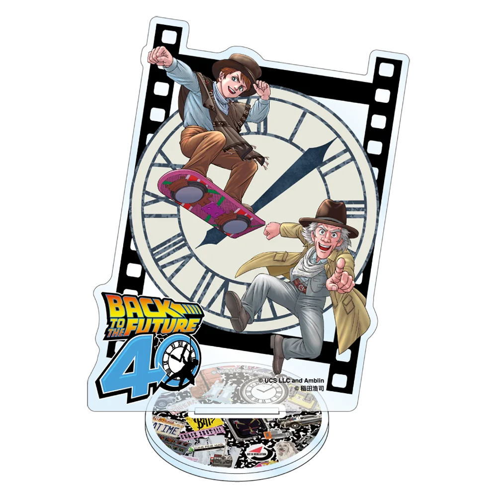 東京コミコン2025で好評を博した『バック・トゥ・ザ・フューチャー』公式ブースがPOP UP SHOPとして博多マルイで開催決定！『テニスの王子様』シリーズの許斐剛先生描き下ろしイラストが新登場！ 画像 9