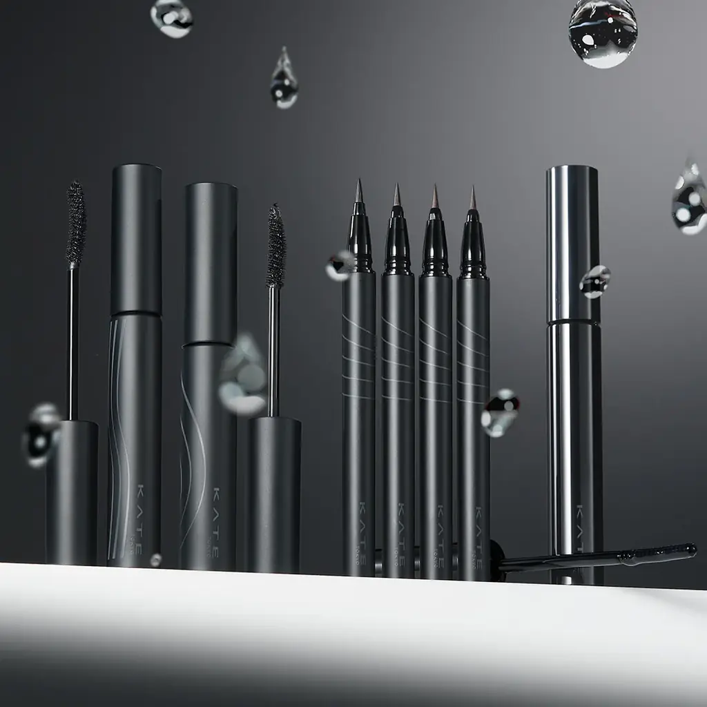 KATE 新耐久アイメイクライン「号泣の涙神」誕生。世界初！耐久防壁成分（３種の皮膜形成剤の組み合わせ）を配合したマスカラ*が登場。 画像 2