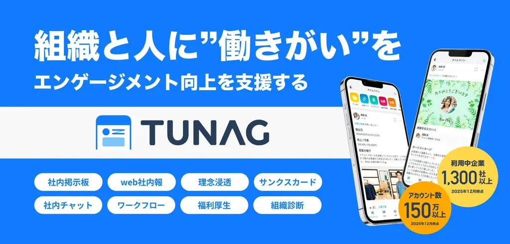 TUNAG、組織改善に向けた取り組みを表彰する「エンゲージメントアワード2025」を開催 画像 7