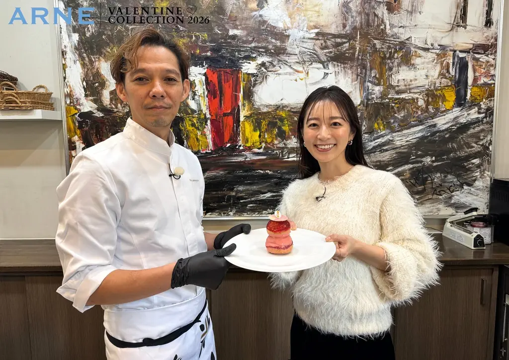 福岡放送が運営する「ARNE」が福岡で大人気の３つのパティスリーとともに期間限定バレンタイン商品を制作 画像 5
