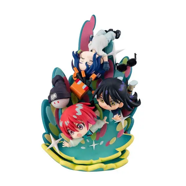 『機動戦士Gundam GQuuuuuuX』より、「アマテ・ユズリハ(マチュ)」「ニャアン」「シュウジ・イトウ」の3人がディフォルメフィギュアで登場。 画像 3