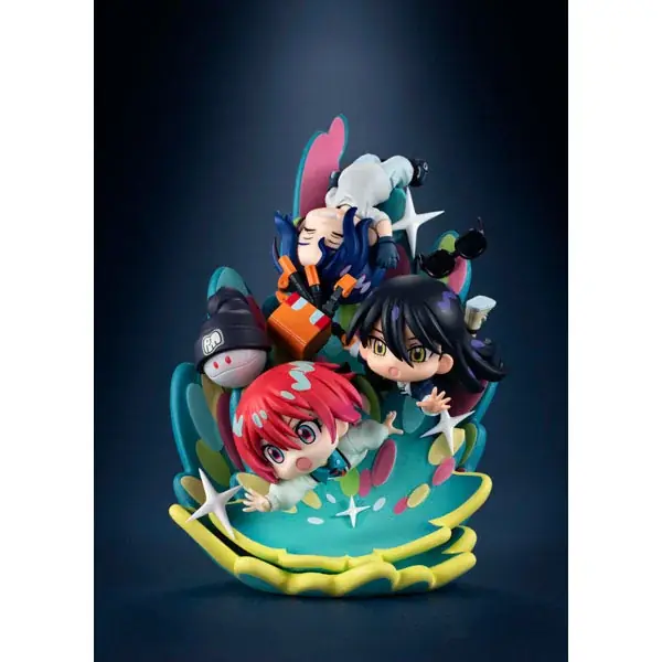 『機動戦士Gundam GQuuuuuuX』より、「アマテ・ユズリハ(マチュ)」「ニャアン」「シュウジ・イトウ」の3人がディフォルメフィギュアで登場。 画像 7