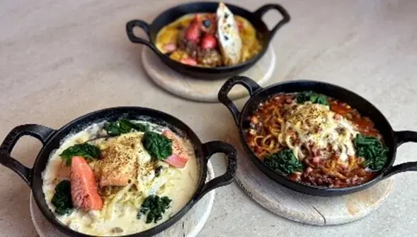 【軽井沢 浅間プリンスホテル】フレンチシェフの創作おでんや信州食材を使ったあつあつの鉄鍋パスタなどを販売　朝から晩まであったかメニューで過ごす冬の軽井沢 画像 3