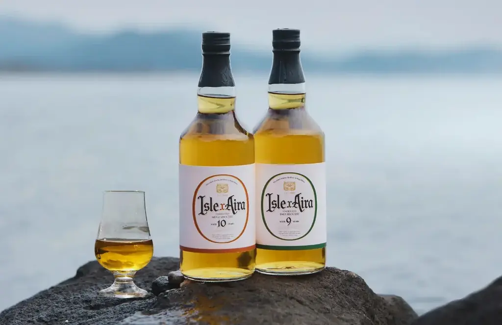 【Makuakeで先行販売】鹿児島最古の蔵・白金酒造が挑む。アイラ島の香りを纏う一度きりの長期熟成焼酎「芋・麦2種」が誕生。 画像 5