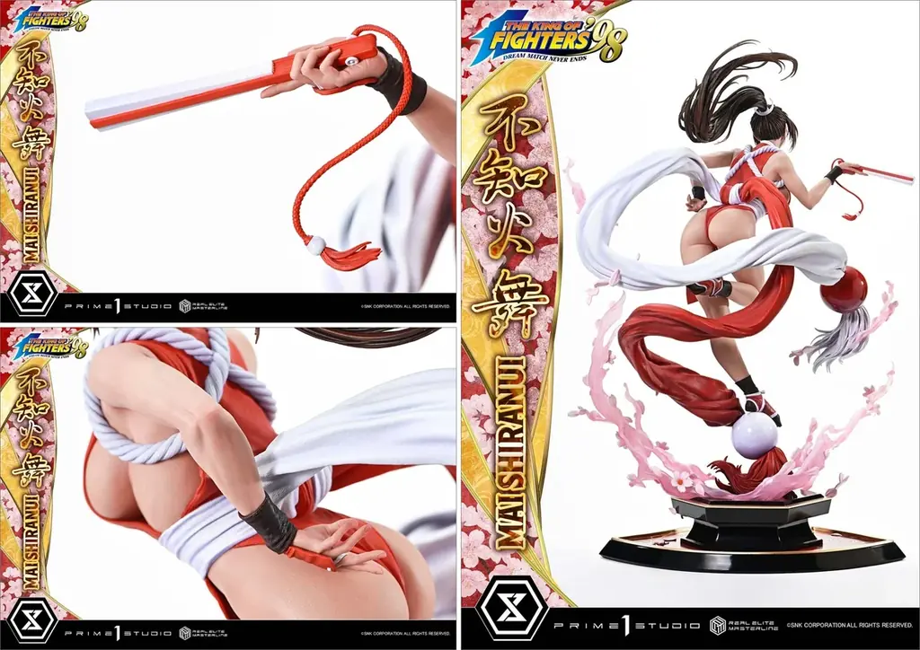 『THE KING OF FIGHTERS ’98』から、「不知火舞」を1/4スケールでリアルに立体化 画像 9