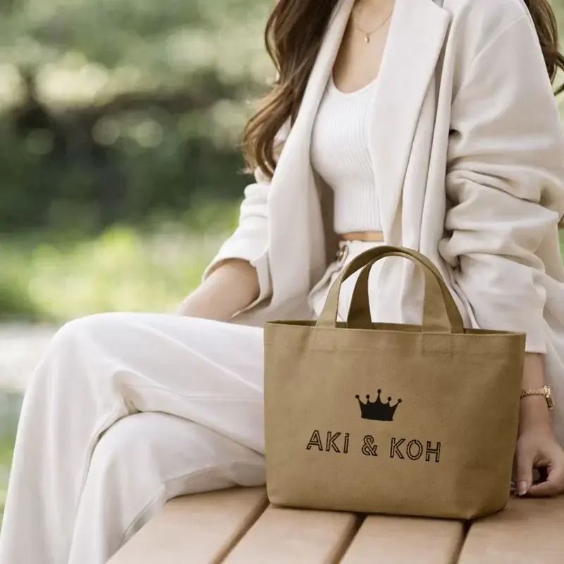 ME-Qに“テンプレを選んで名入れ”できる新シミュレーター登場！デザインが苦手でも安心して作れる「名入れランチコットントートバッグ」を1個から販売開始（2026/01/20） 画像 13