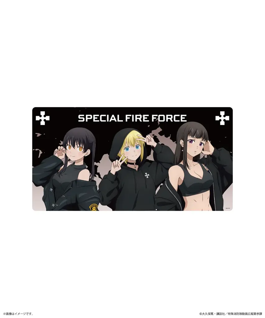 TVアニメ『炎炎ノ消防隊 参ノ章』とZOZOTOWNがコラボレーション！描き下ろしイラストを使用した限定アイテムを1月23日より販売 画像 6