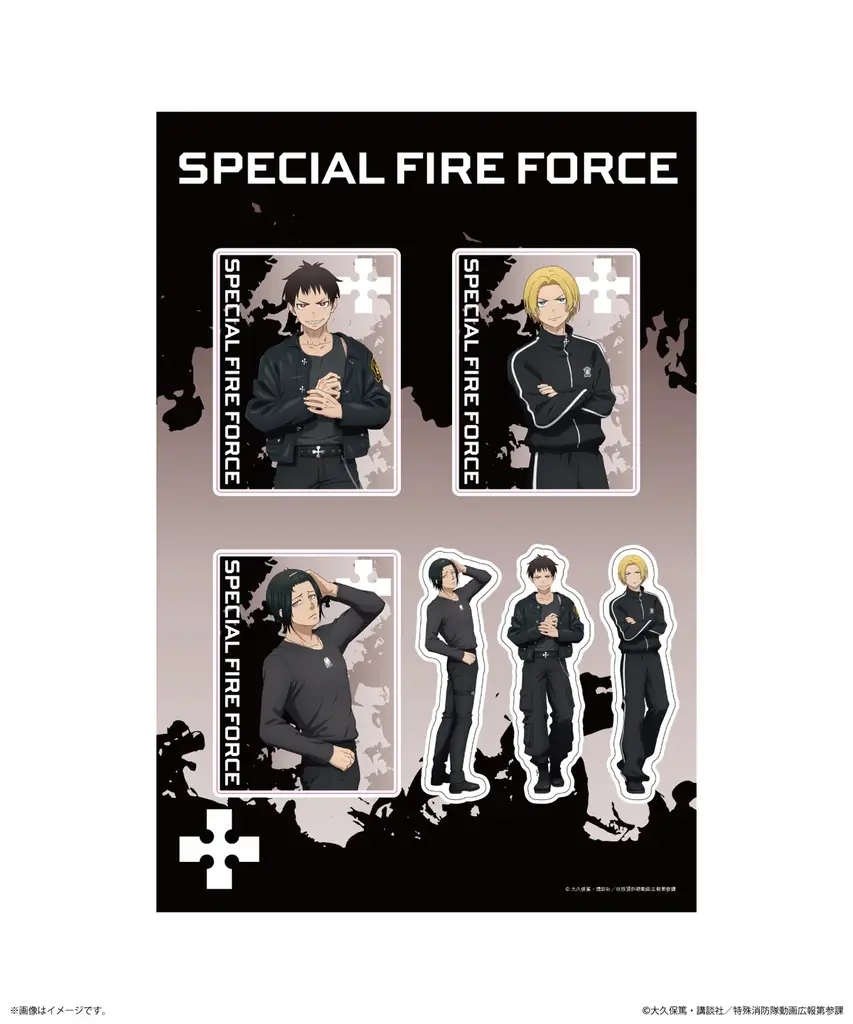 TVアニメ『炎炎ノ消防隊 参ノ章』とZOZOTOWNがコラボレーション！描き下ろしイラストを使用した限定アイテムを1月23日より販売 画像 7