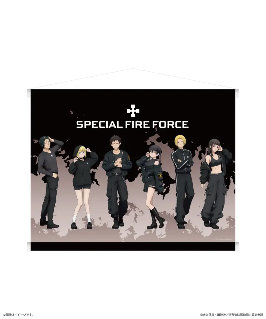 TVアニメ『炎炎ノ消防隊 参ノ章』とZOZOTOWNがコラボレーション！描き下ろしイラストを使用した限定アイテムを1月23日より販売 画像 8