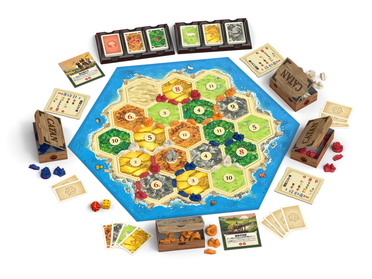 世界で4,500万個以上、ボードゲームの金字塔「カタン」シリーズがついにリニューアル！！ 画像 2