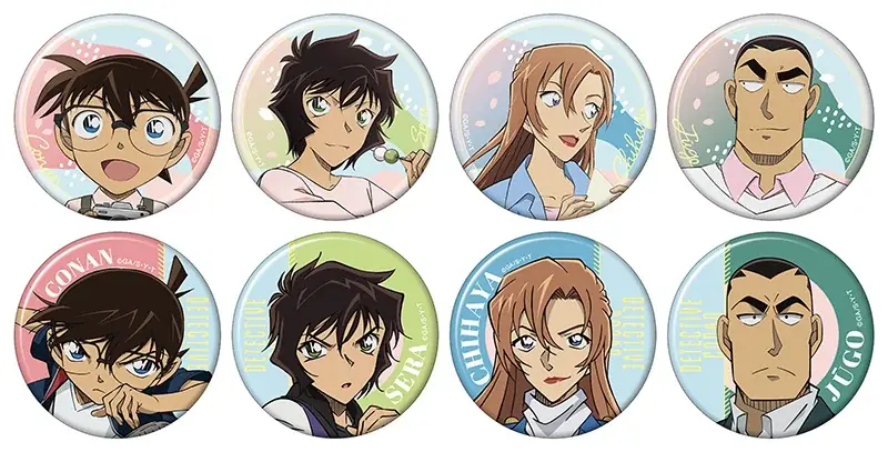 『名探偵コナン』より、「お花見」をするコナン・世良・千速・重悟の描きおろしイラストを使用した新商品が4月10日発売！　アニメイトでは、特典「ダイカットカード」がもらえるフェアを同日より開催!! 画像 2