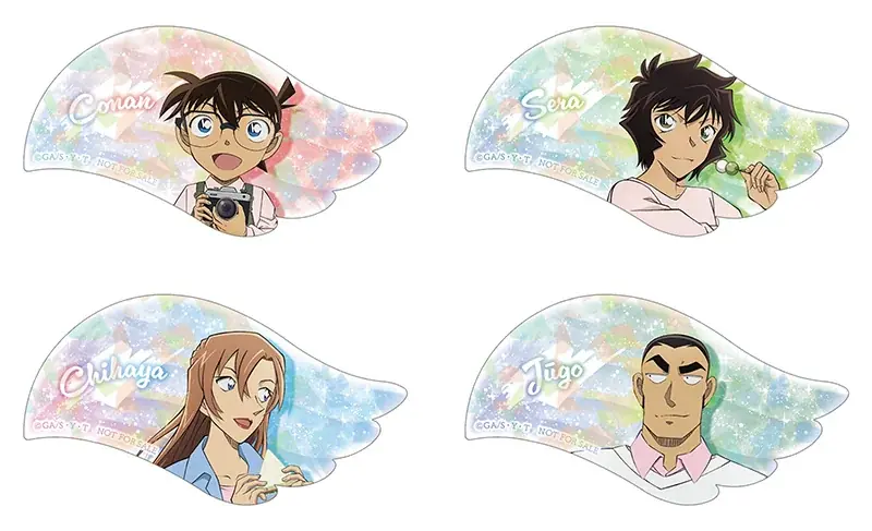 『名探偵コナン』より、「お花見」をするコナン・世良・千速・重悟の描きおろしイラストを使用した新商品が4月10日発売！　アニメイトでは、特典「ダイカットカード」がもらえるフェアを同日より開催!! 画像 6