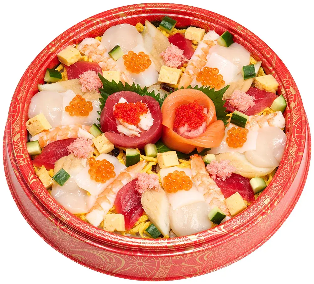 今年のひなまつりは、スシローで決まり！ハレの日の食卓を彩る「華やか 海鮮ひなちらし」ご予約受付開始！ 画像 2