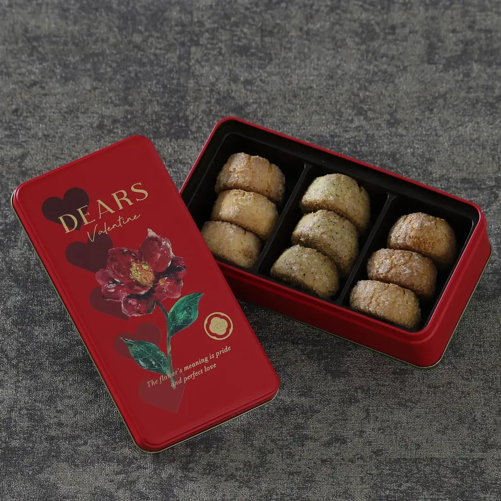 スイーツブランド『DEARS』から、国産発酵バターをたっぷりと使用した『ディアマンクッキー バレンタイン限定アソート缶』が数量限定で発売！ 画像 3