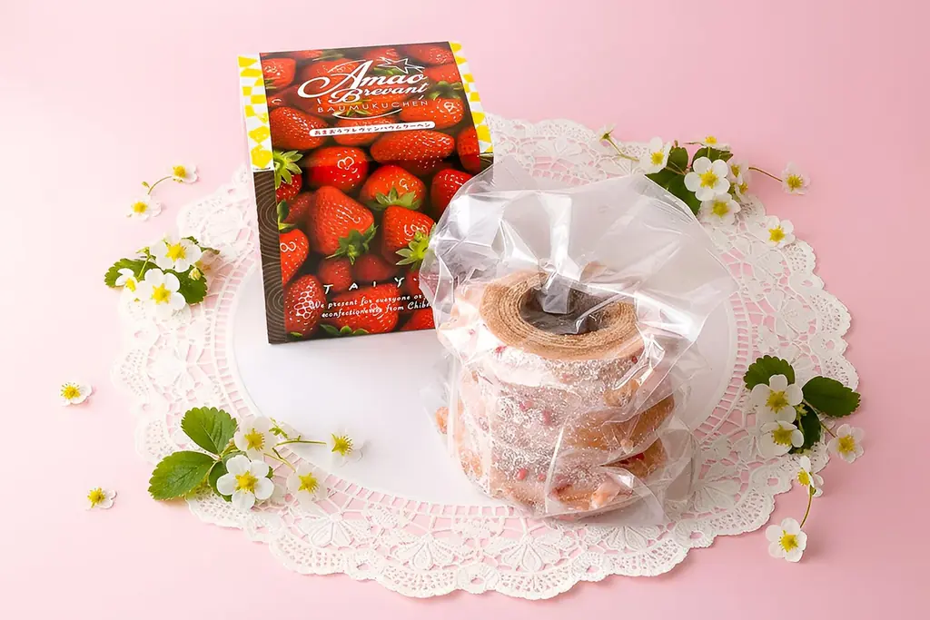 【冬・春限定】これがグルテンフリー!? 福岡県産あまおう苺×千葉県産米粉100％「あまおうブレヴァン」1/22発売 画像 17