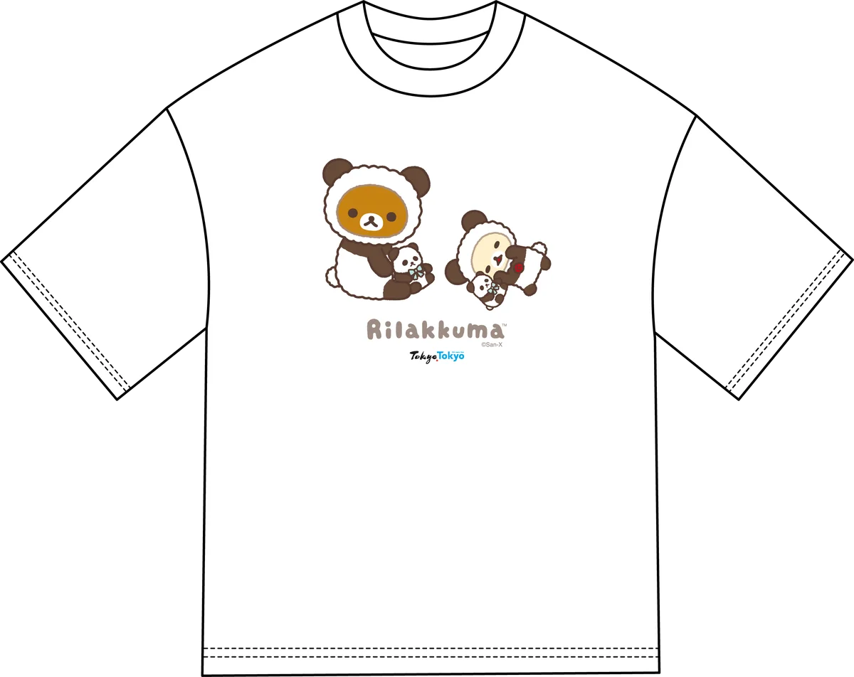 【アトレ上野 PANDA CARNIVAL参加】「パンダでごろん」アートを採用した「リラックマ」×「Tokyo Tokyo」限定商品を2026年1月23日（金）よりシャン・ド・エルブ上野店限定で販売 画像 2