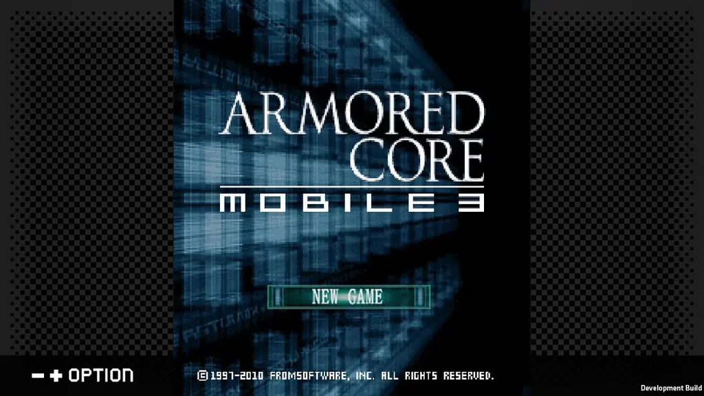 【G-MODEアーカイブス+】人気メカアクションシリーズ『ARMORED CORE MOBILE 3』が、15年越しに復刻！Nintendo Switch／Steamにて1月22日(木)配信決定！ 画像 3