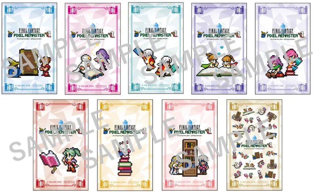 累計販売本数600万本突破記念！RPG「ファイナルファンタジー ピクセルリマスター」シリーズとの書店コラボキャンペーンを2月18日より全国609書店で開催 画像 2