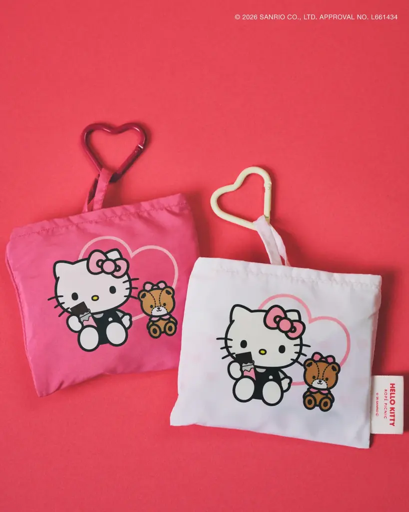 「ROPE’ PICNIC×HELLO KITTY」コラボレーション第3弾。バレンタインの甘い季節にぴったり！スウィートな「ハローキティ」の限定コレクション全7型登場。 画像 12