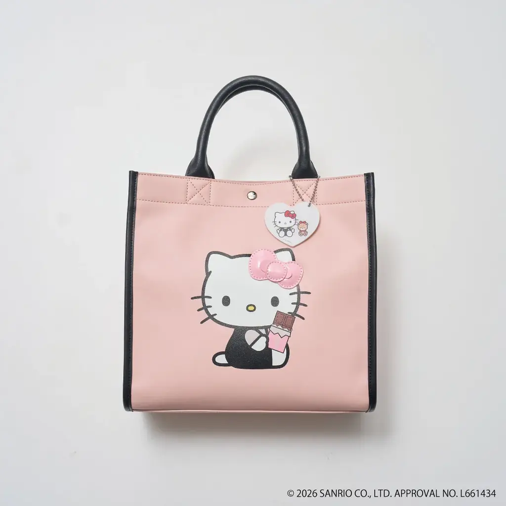 「ROPE’ PICNIC×HELLO KITTY」コラボレーション第3弾。バレンタインの甘い季節にぴったり！スウィートな「ハローキティ」の限定コレクション全7型登場。 画像 6