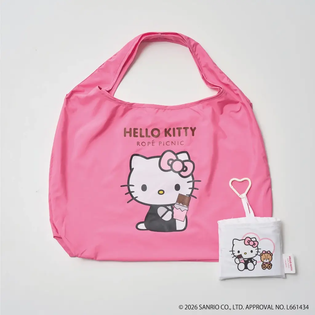 「ROPE’ PICNIC×HELLO KITTY」コラボレーション第3弾。バレンタインの甘い季節にぴったり！スウィートな「ハローキティ」の限定コレクション全7型登場。 画像 7