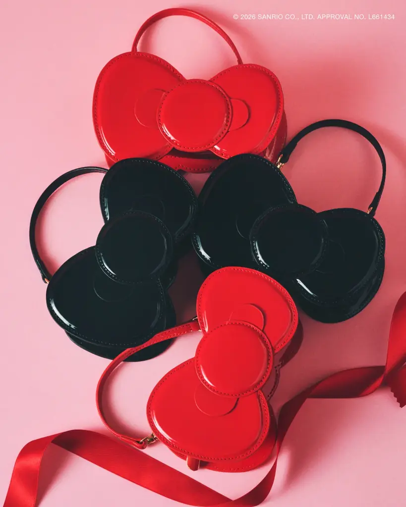 「ROPE’ PICNIC×HELLO KITTY」コラボレーション第3弾。バレンタインの甘い季節にぴったり！スウィートな「ハローキティ」の限定コレクション全7型登場。 画像 9