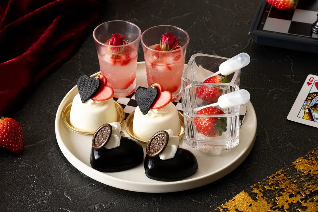 【川越プリンスホテル】埼玉県産オリジナルいちご“あまりん”の魅力をお届け「あまりん苺アフタヌーンティーセット ～ハートの女王のティーパーティー～」を販売 画像 3