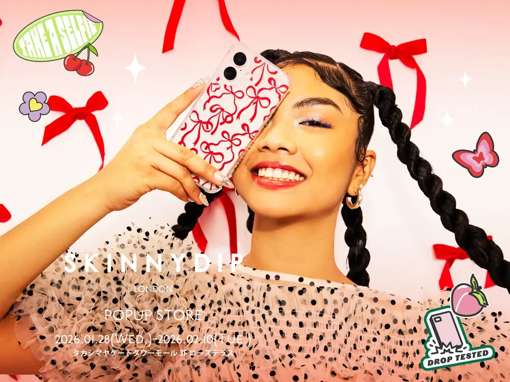 『SKINNYDIP LONDON』中部エリアでは初となるポップアップストアをタカシマヤ ゲートタワーモールで１月２８日より過去最多のデザイン数にて開催！ 画像 1