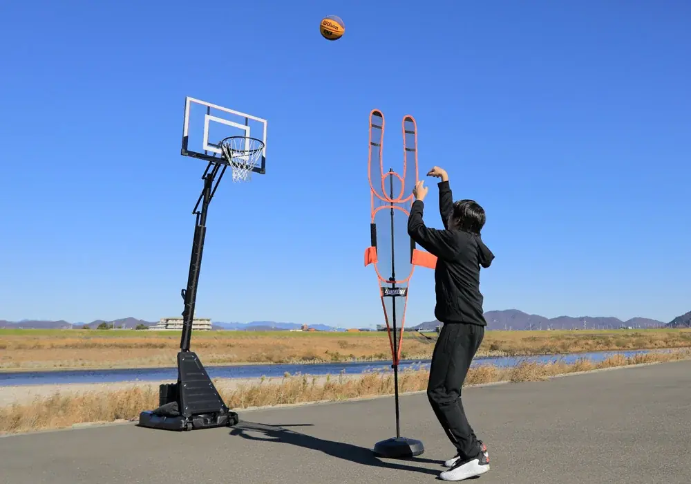 シュートの質向上間違いナシ！ボール軸をブレさせないバスケ練習器具が新登場 画像 4