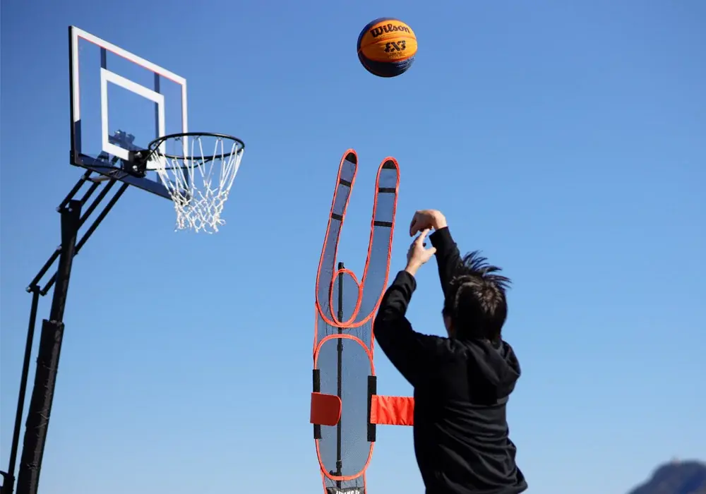 シュートの質向上間違いナシ！ボール軸をブレさせないバスケ練習器具が新登場 画像 6