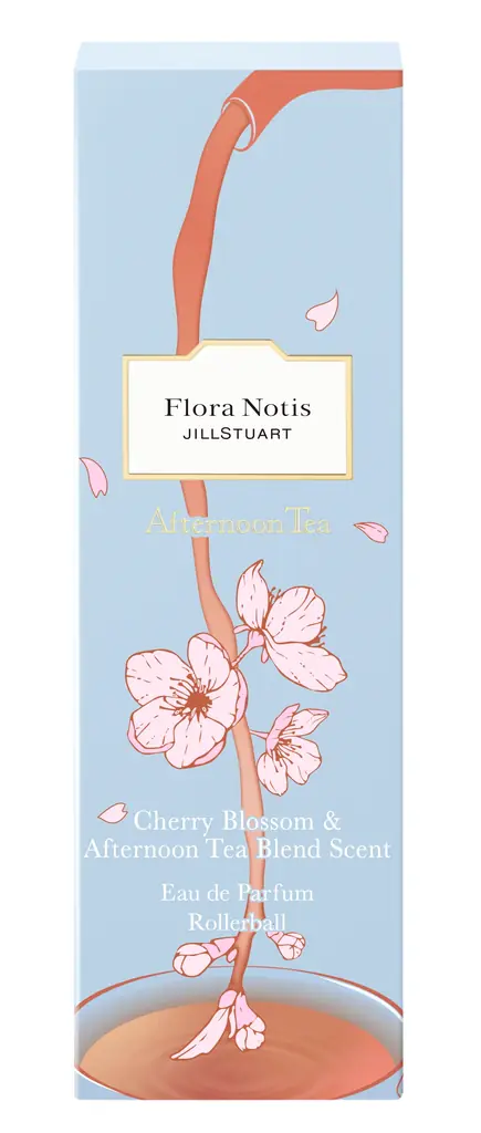 Flora Notis JILL STUART×Afternoon Tea春を纏うコレクション 桜と紅茶がマリアージュしたチェリーブロッサム&アフタヌーンティーブレンドの香りが登場 画像 3