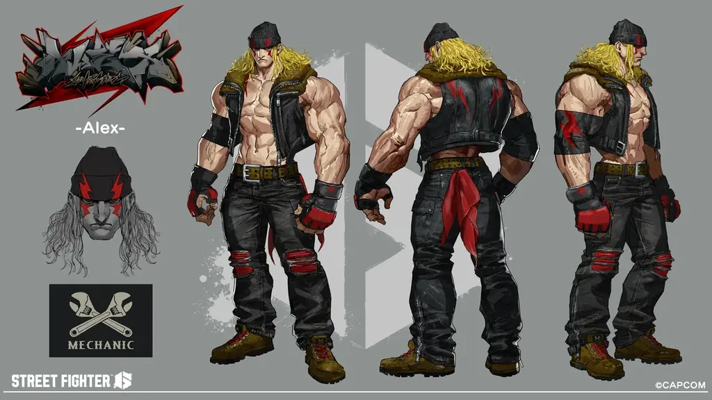 『ストリートファイター6』 Year 3追加キャラクター第3弾「アレックス」のゲームプレイ映像を公開！　3月17日（火）に参戦決定！ 画像 3