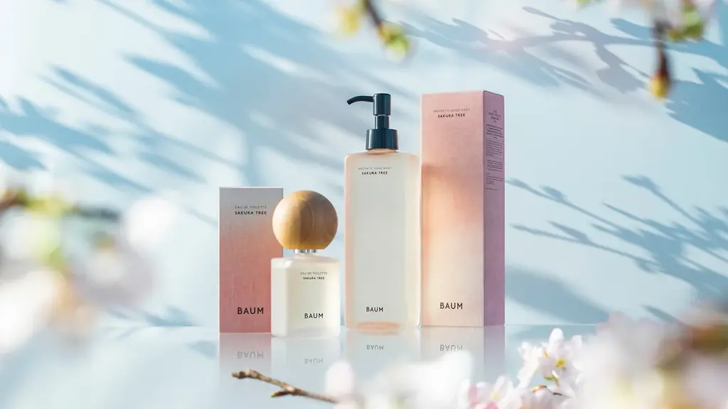 BAUM「サクラツリー」2月5日発売　桜香るオードトワレ＆ハンド