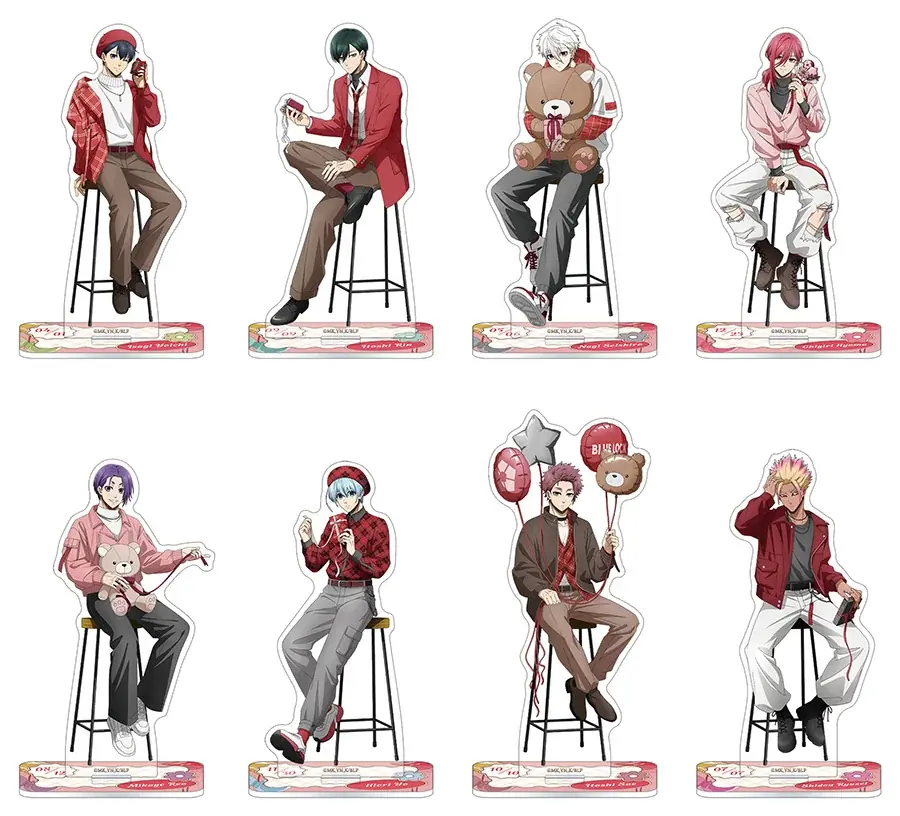 TVアニメ『ブルーロック』より、バレンタインにぴったりな描きおろし＆描き起こしイラストを使用した新商品が1月24日発売！　アニメイトでは、特典として限定のメッセージカードをプレゼント!! 画像 2