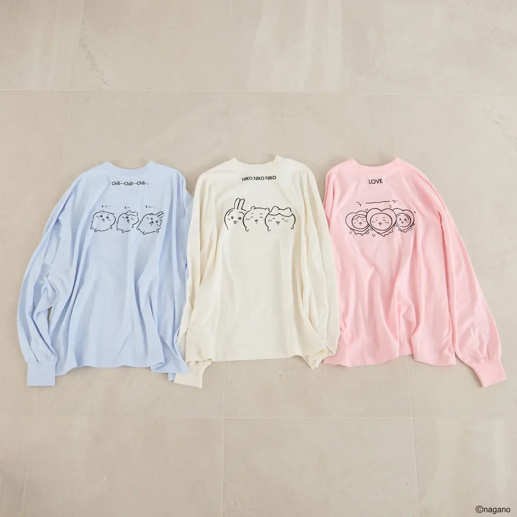 LOWRYS FARM が「ちいかわ」スペシャルコレクションを1 月 24 日（土）発売!おうち時間に小さな癒しをくれる“かわいい”ファッションアイテム全 10 型がラインアップ 画像 6