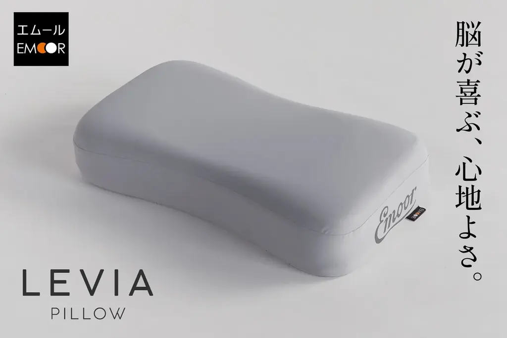 触感設計の新枕「LEVIA PILLOW」登場、快眠を追求