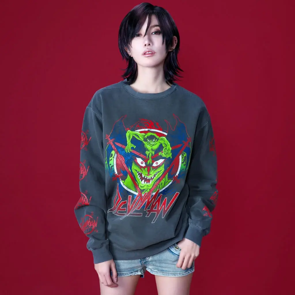 ★商品情報★1月29日(木)〜永井豪が描いた『デビルマン』の迫力と退廃的なモチーフを、墓場の画廊が独自の解釈で新約した新作アパレルが登場！人間の心を失わずに悪魔の体を手に入れろ！ 画像 2