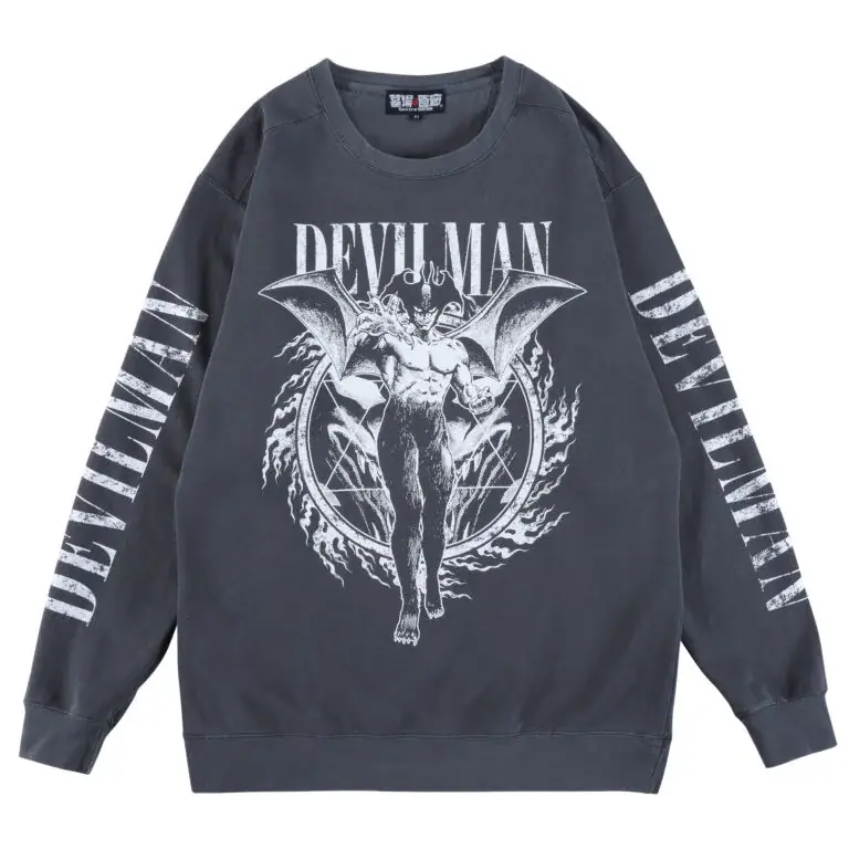 ★商品情報★1月29日(木)〜永井豪が描いた『デビルマン』の迫力と退廃的なモチーフを、墓場の画廊が独自の解釈で新約した新作アパレルが登場！人間の心を失わずに悪魔の体を手に入れろ！ 画像 7