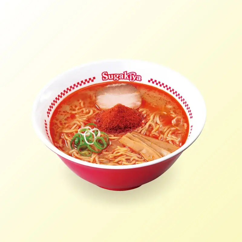 【麺処 井の庄 × スガキヤ】あの激辛ラーメン「辛辛魚らーめん」がスガキヤ流に！「スガ辛魚ラーメン」を2月5日（木）より販売 画像 2