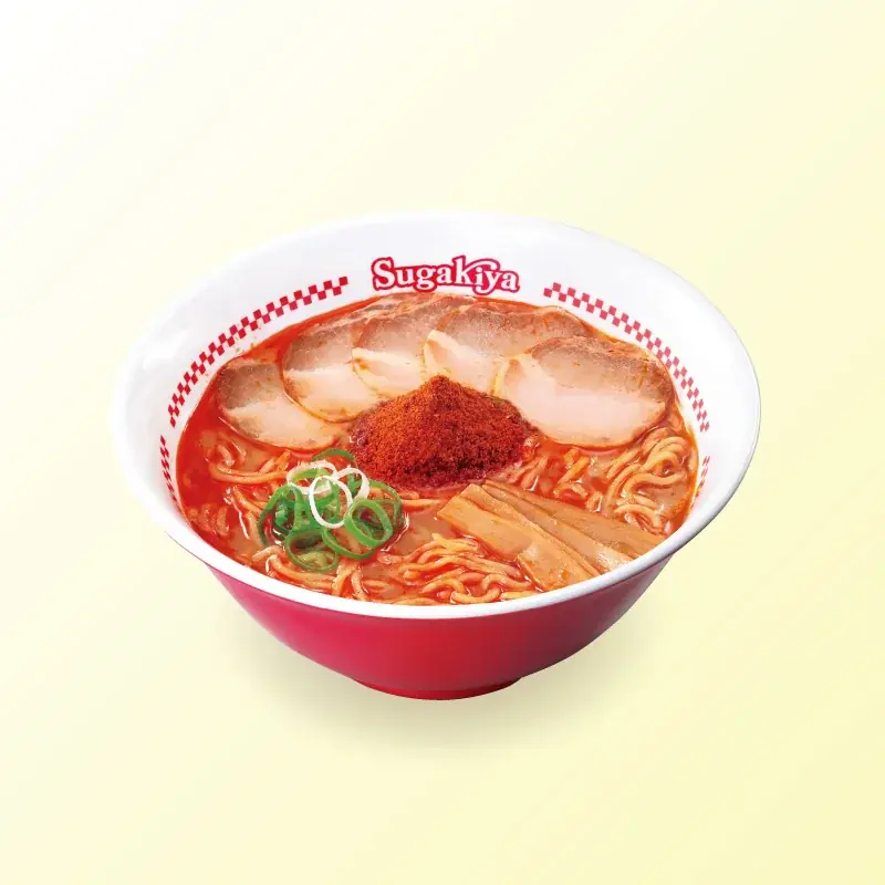 【麺処 井の庄 × スガキヤ】あの激辛ラーメン「辛辛魚らーめん」がスガキヤ流に！「スガ辛魚ラーメン」を2月5日（木）より販売 画像 3